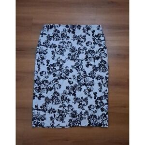 Womens New York‎ Clothing Co. Floral Stretch Pull On Pencil Skirt